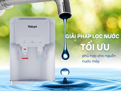 Có nên sử dụng máy lọc nước Yakyo để xử lý nước máy