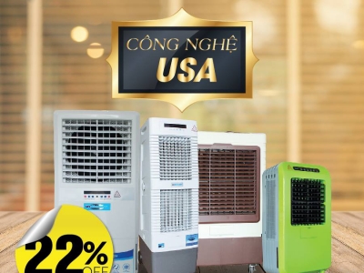 Máy làm mát USAircooler Tiết kiệm điện là tiết kiệm tiền