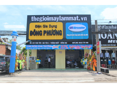 Tưng bừng Khai Trương Showroom máy làm mát tại Gia Kiệm