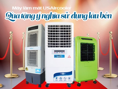 Máy làm mát không khí USAircooler - Quà tặng gia đình ý nghĩa, sử dụng lâu bền cùng thời gian 