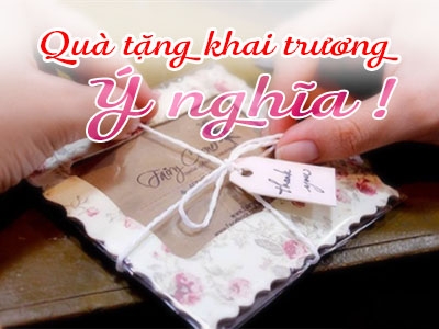 Quà tặng khai trương cửa hàng ý nghĩa dành tặng bạn bè