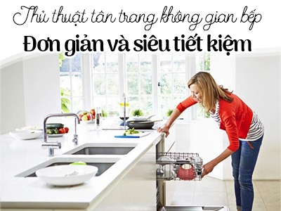 Bật mí cách thiết kế nhà bếp cũ thành mới bằng những 