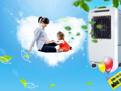 Máy làm mát USAircooler lựa chọn thông minh cho mẹ và bé