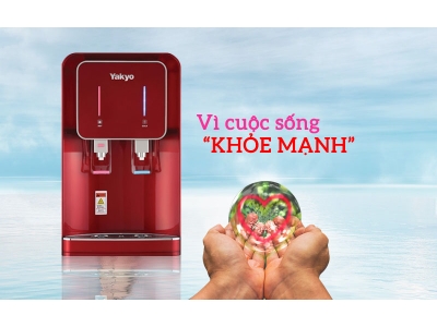 Máy lọc nước gia đình tại TPHCM Giải pháp nước sạch an toàn cho mọi nhà cùng Yakyo