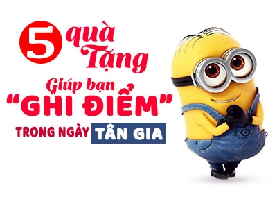 5 món quà tặng tân gia nhà bạn trai giúp bạn ghi điểm tuyệt đối