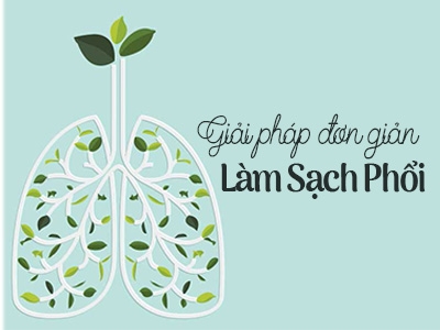 Làm sạch phổi nhờ những giải pháp đơn giản