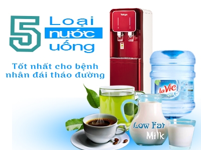 5 loại nước uống tốt nhất cho người bệnh đái tháo đường