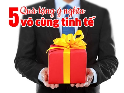 5 món quà tặng đối tác tinh tế giúp bạn xây dựng mối quan hệ thành công