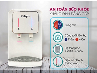 Bảo vệ nguồn nước từ máy lọc nước Yakyo