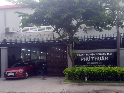 Dự án làm mát nhà xưởng công ty may Phú Thuận
