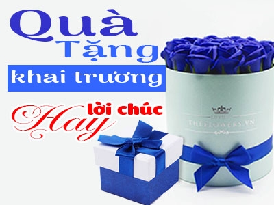 Quà tặng khai trương quán ăn thay lời chúc ăn nên làm ra độc và đẹp nhất