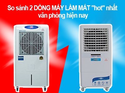 So sánh máy làm mát USAircooler 4000G và 5500TC  cho văn phòng làm việc hot nhất hiện nay