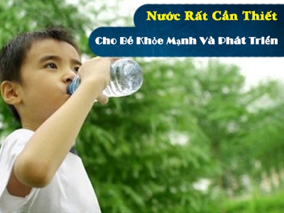Có nên cho trẻ uống nước khoáng hay không?