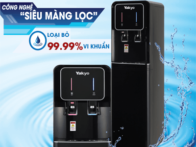 Máy lọc nước Yakyo - Thiết bị nội thất không thể thiếu trong căn bếp